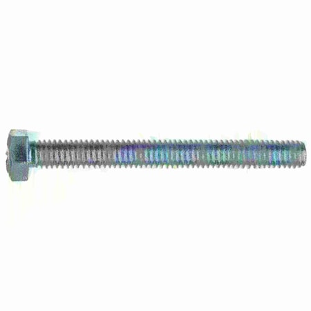 Midwest Fastener Grade 5, 5/16"-18 Hex Head Cap Screw, Zinc Plated Steel, 3 in L, 3 PK 933932